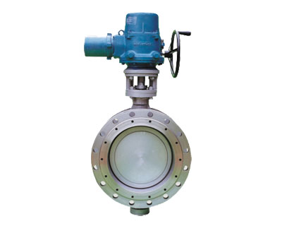 法兰金属硬密封蝶阀（电动）